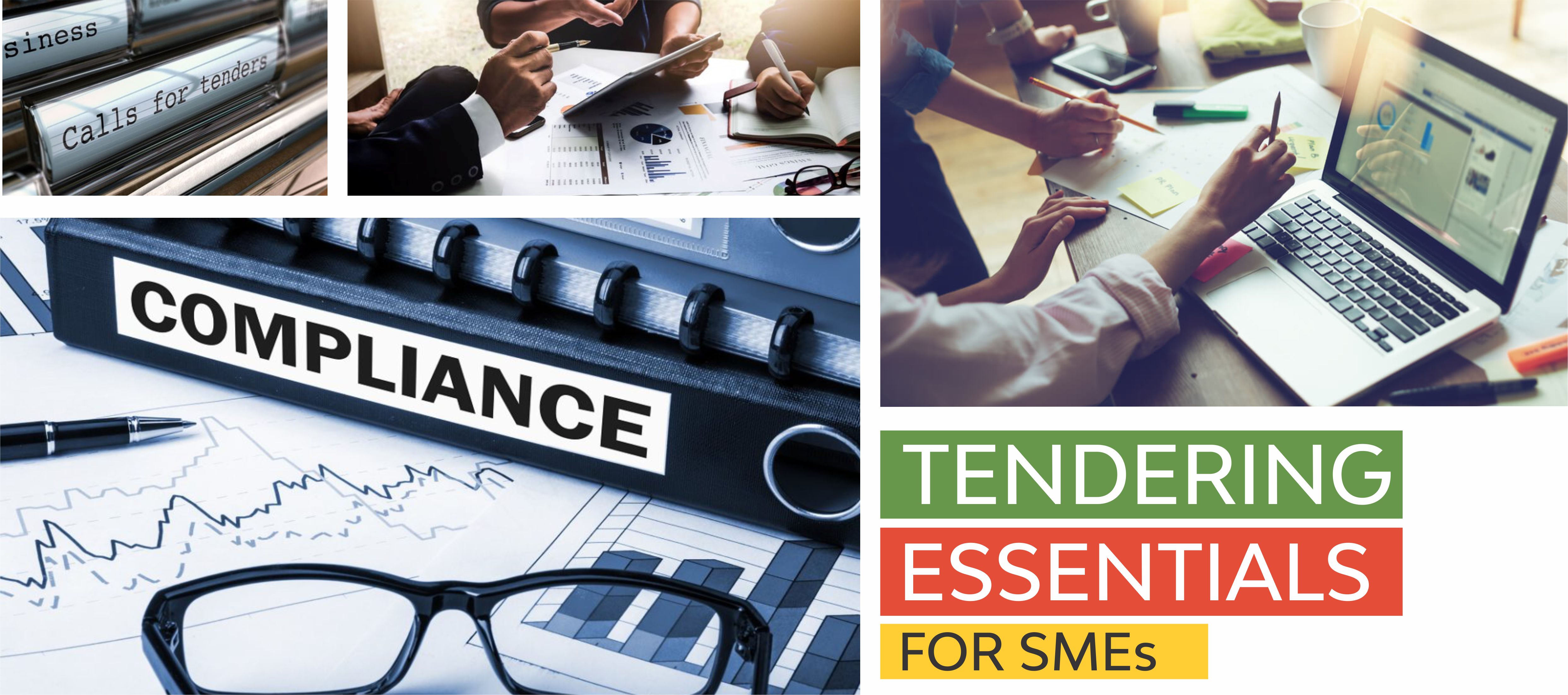 Tendering Essentials training program flyer