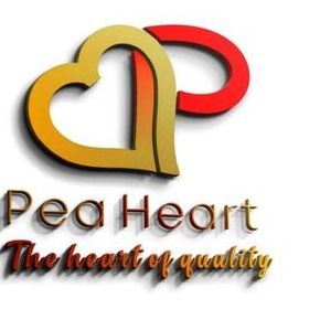 Pea Heart Art and Craft