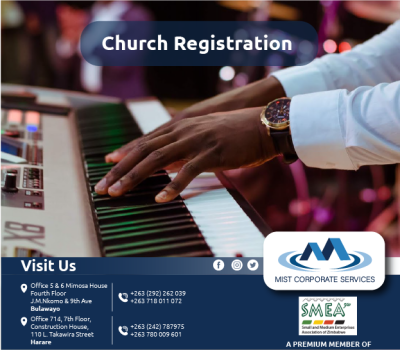 register a church in zimbabwe