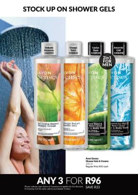 Shower gels