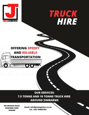 10 Tonner truck hire