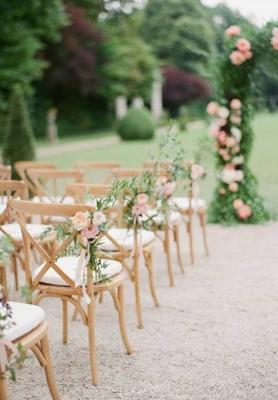 Decorated event chairs for hire