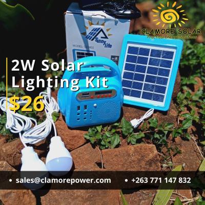 2W Solar Lighting  kit 2W Solar Lighting  kit