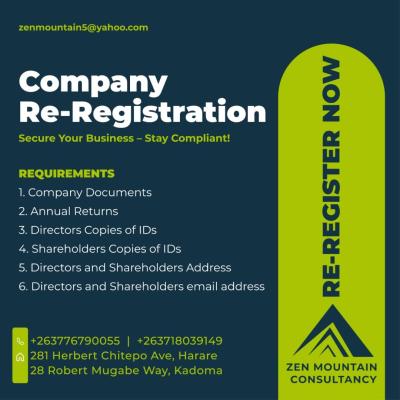 Company re-registration
