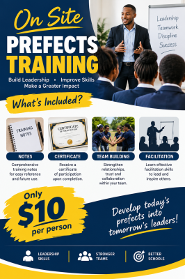 On-Site Training at the School ( Prefects training )