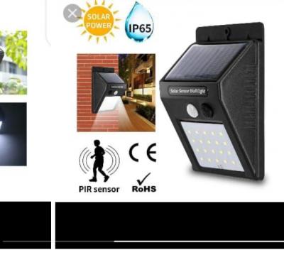 Solar security lights