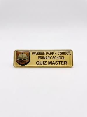 Straight badges